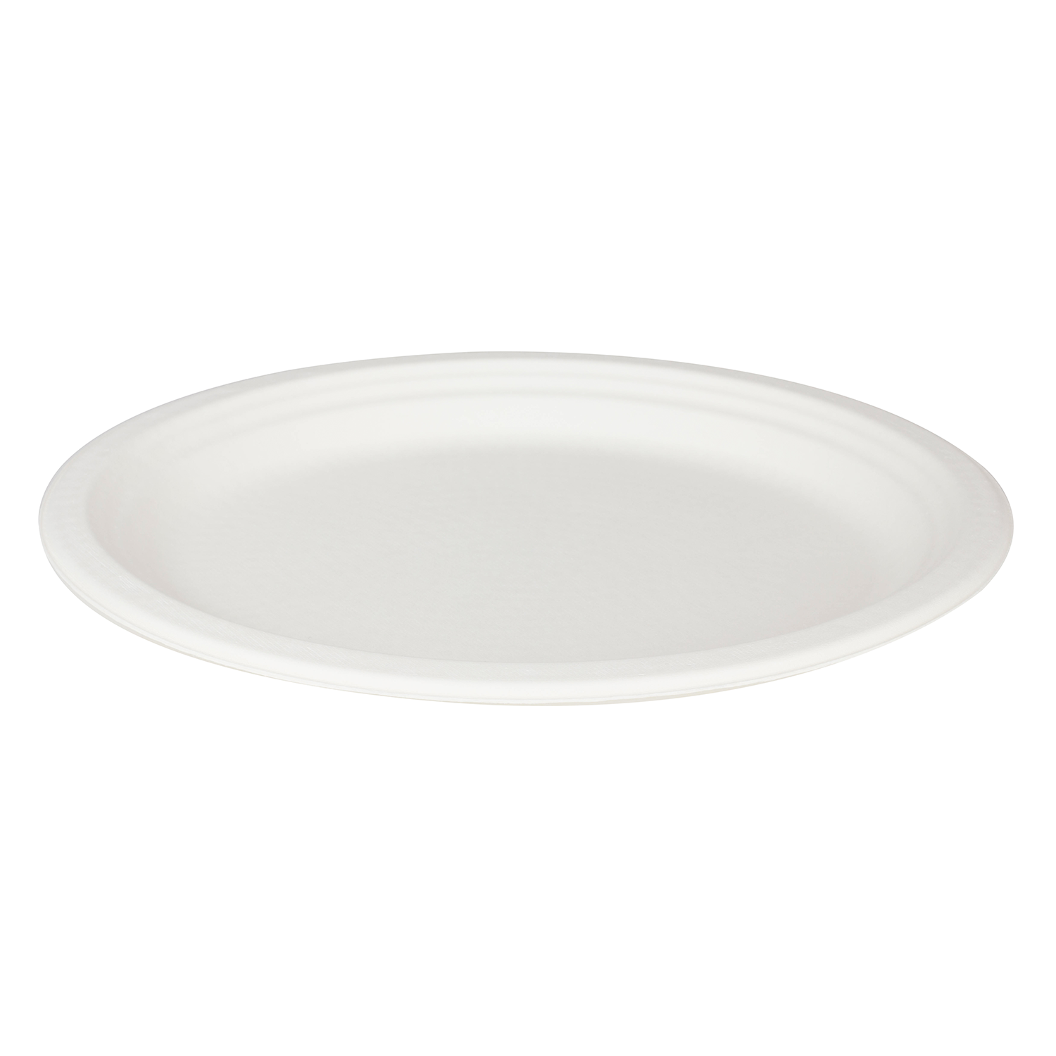 Wholesale 12.5''x10'' Compostable Bagasse Oval Plates - 500 ct