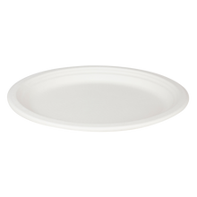 Load image into Gallery viewer, Wholesale 12.5&#39;&#39;x10&#39;&#39; Compostable Bagasse Oval Plates - 500 ct
