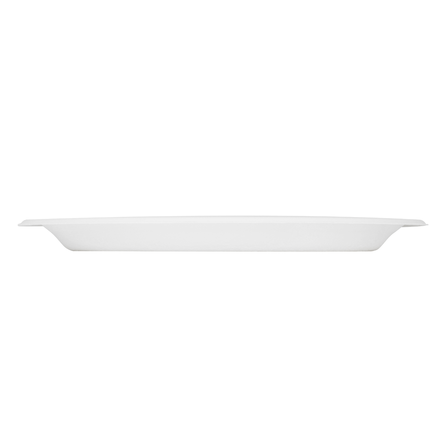 Wholesale 12.5''x10'' Compostable Bagasse Oval Plates - 500 ct