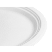 Load image into Gallery viewer, Wholesale 12.5&#39;&#39;x10&#39;&#39; Compostable Bagasse Oval Plates - 500 ct
