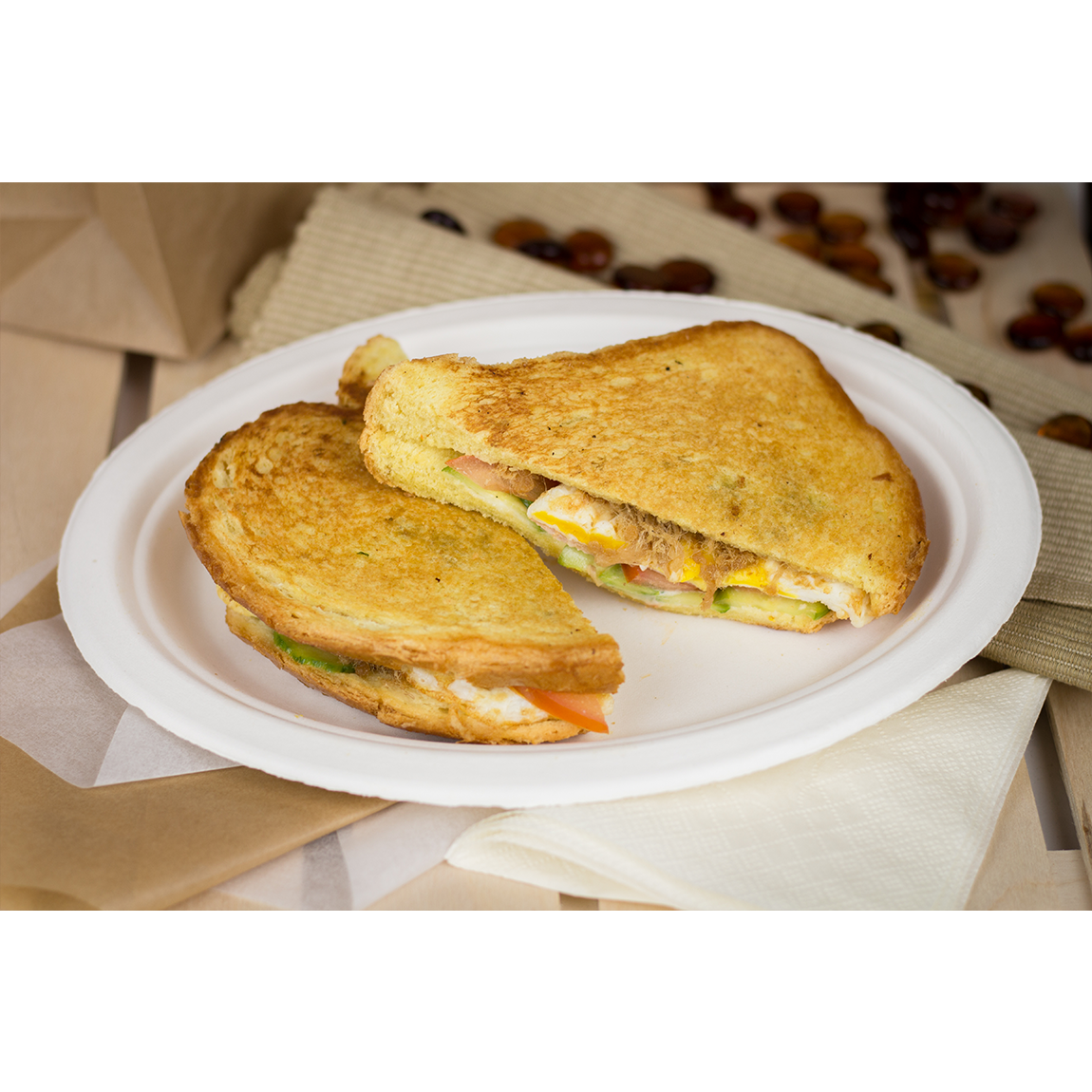 Wholesale 12.5''x10'' Compostable Bagasse Oval Plates - 500 ct