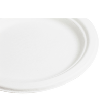 Load image into Gallery viewer, Wholesale 7&#39;&#39; Compostable Bagasse Round Plates - 1,000 ct
