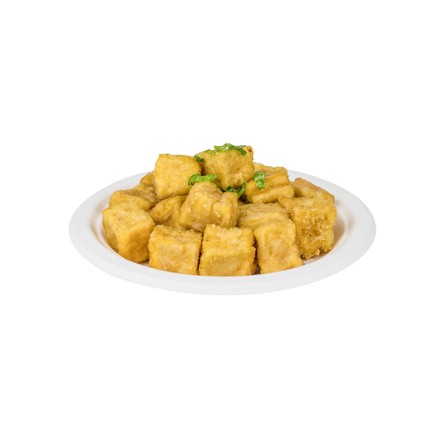 Wholesale 7'' Compostable Bagasse Round Plates - 1,000 ct