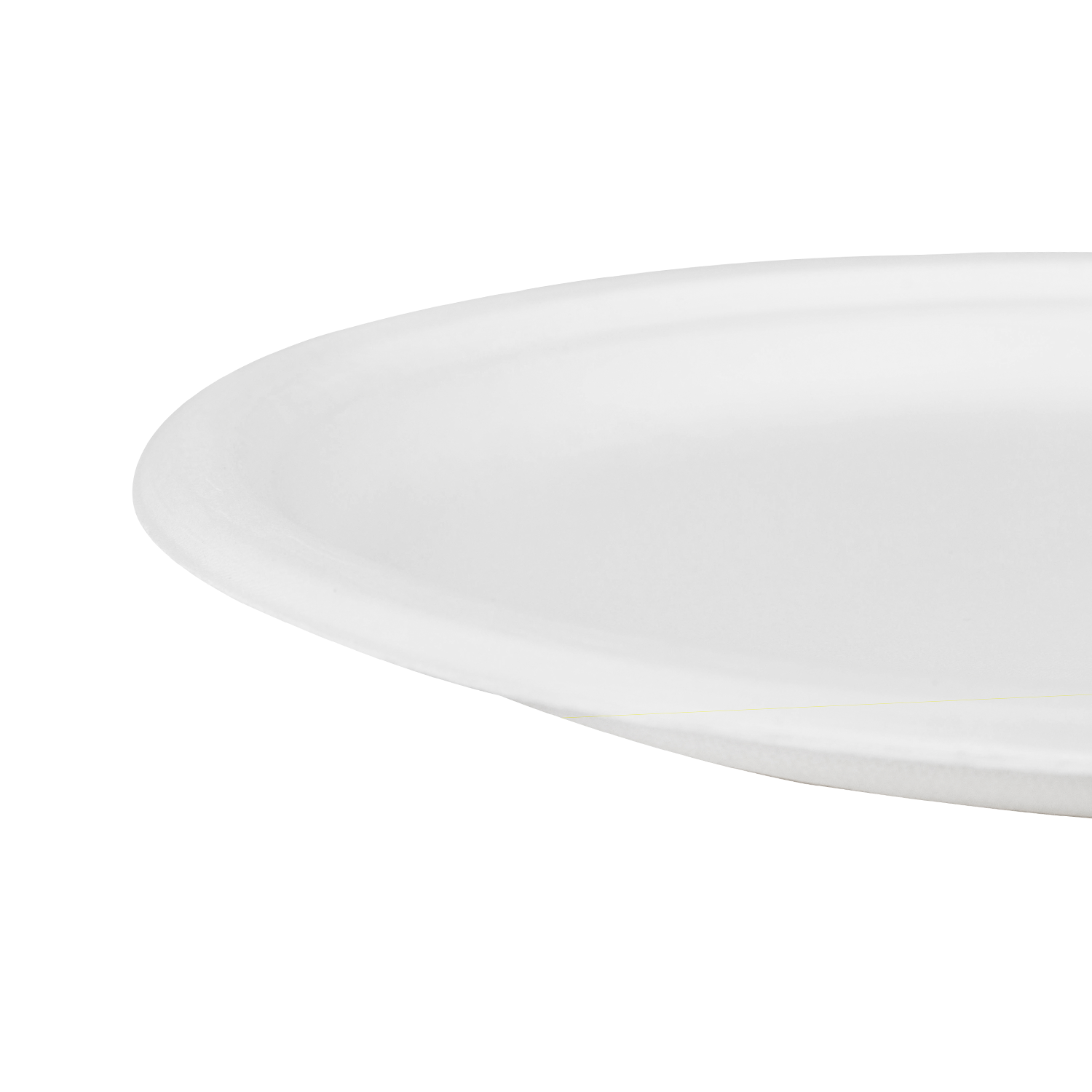 Wholesale 10'' Compostable Bagasse Round Plates - 500 ct