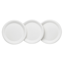 Load image into Gallery viewer, Wholesale 10&#39;&#39; Compostable Bagasse Round Plates - 500 ct
