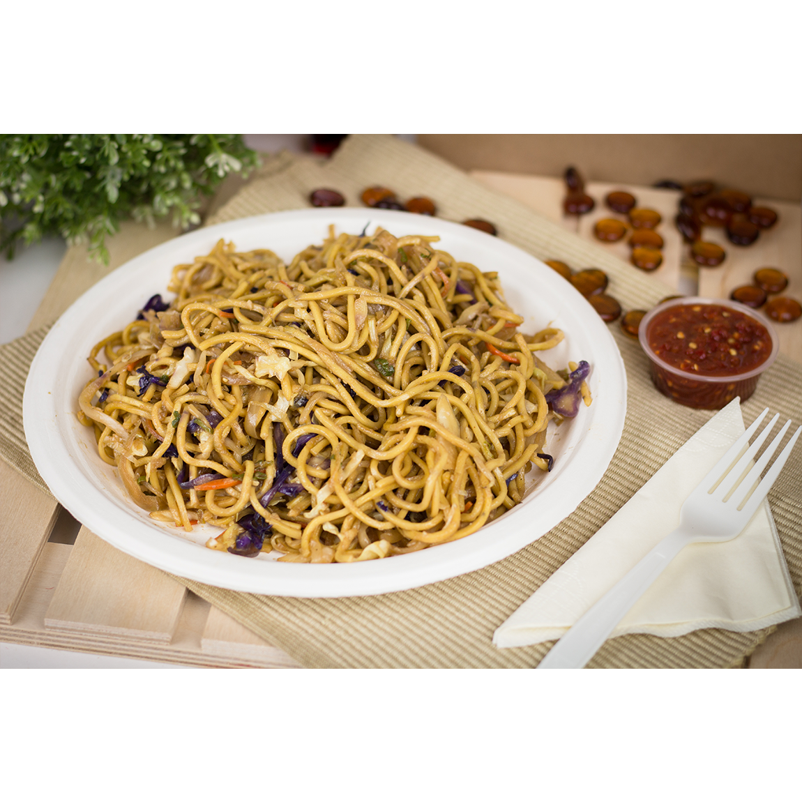 Wholesale 10'' Compostable Bagasse Round Plates - 500 ct