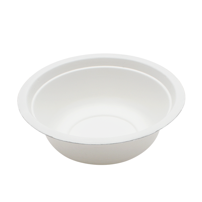 Wholesale 12oz Compostable Bagasse Rice Bowls - 1,000 ct