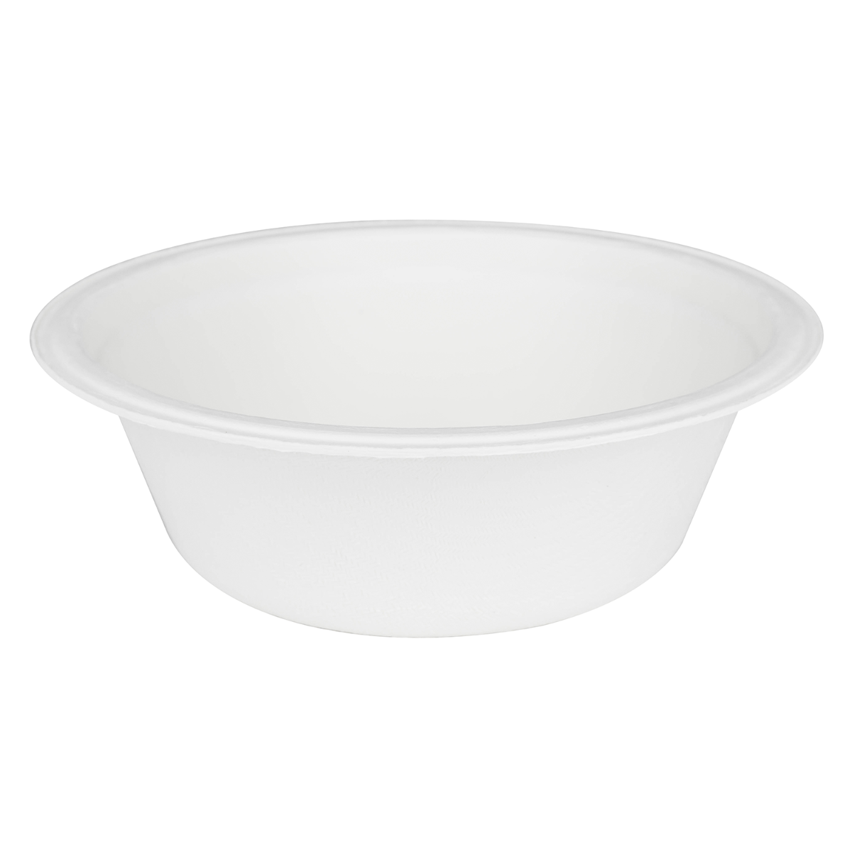 Wholesale 12oz Compostable Bagasse Rice Bowls - 1,000 ct