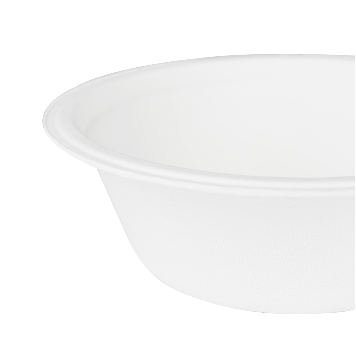 Wholesale 12oz Compostable Bagasse Rice Bowls - 1,000 ct