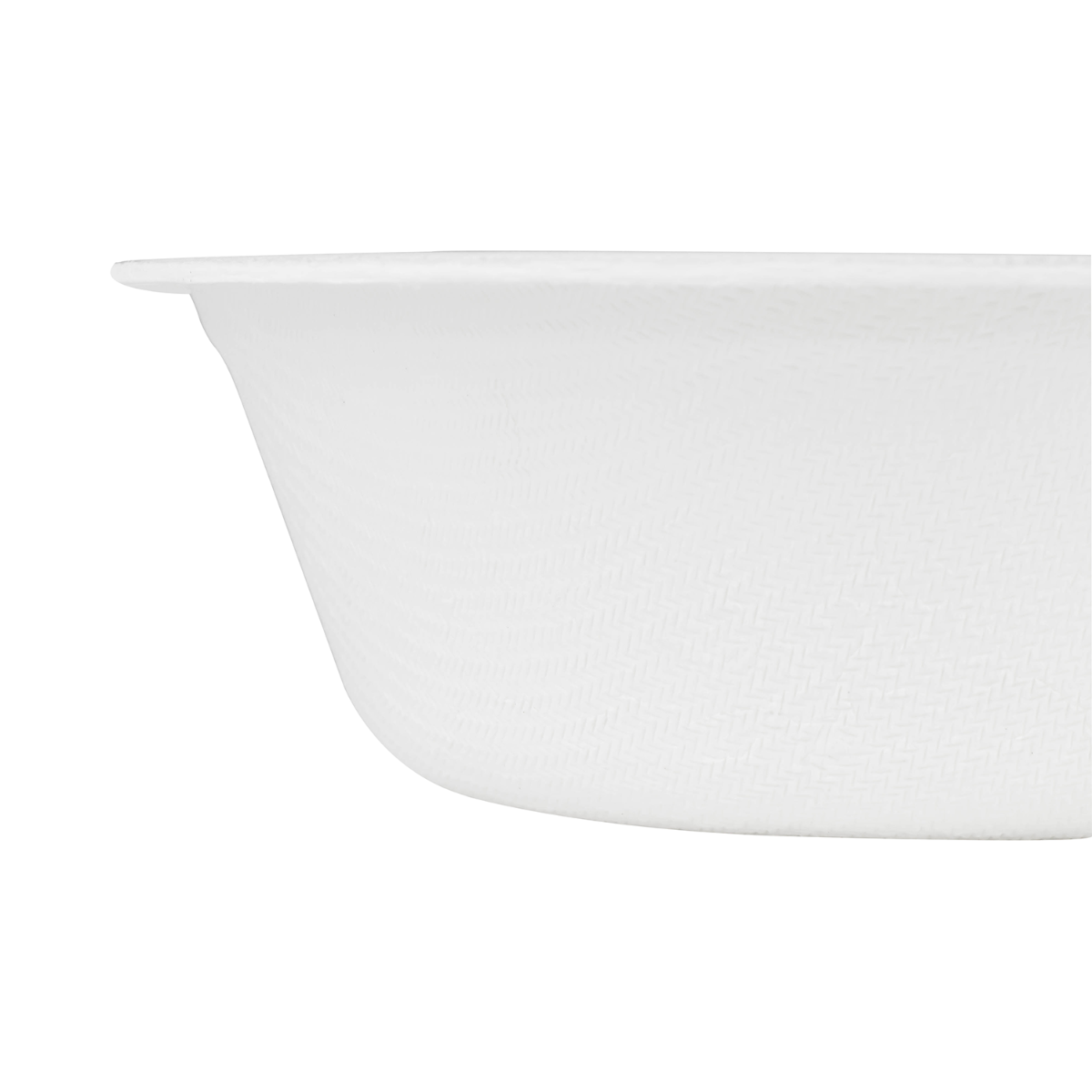 Wholesale 12oz Compostable Bagasse Rice Bowls - 1,000 ct