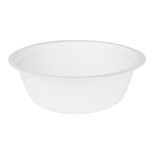 Wholesale 16oz Compostable Bagasse Rice Bowls - 1,000 ct