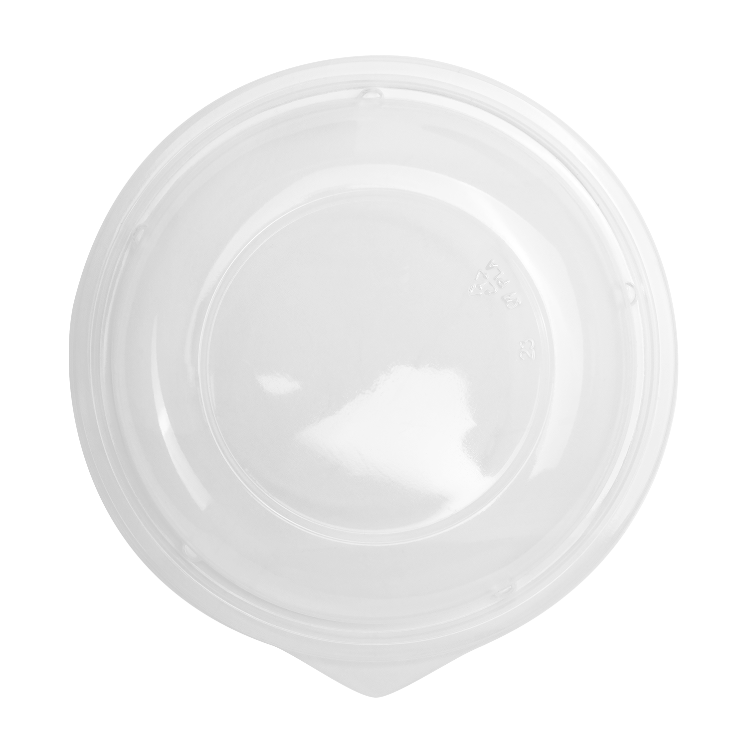 Wholesale 32oz PLA Salad Bowls with Lids, Clear - 300 ct