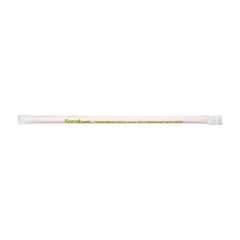 Wholesale Eco-Friendly Jumbo 9.5" Red Straw - 4,800 ct