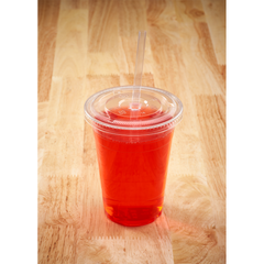 Wholesale 7.75" Eco-Friendly Giant Straws Paper Wrapped (7mm) - Clear - 2000 ct