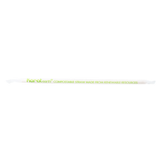 Wholesale 7.75" Eco-Friendly Paper Jumbo Straw, Paper Wrapped - Kraft 2,000 ct