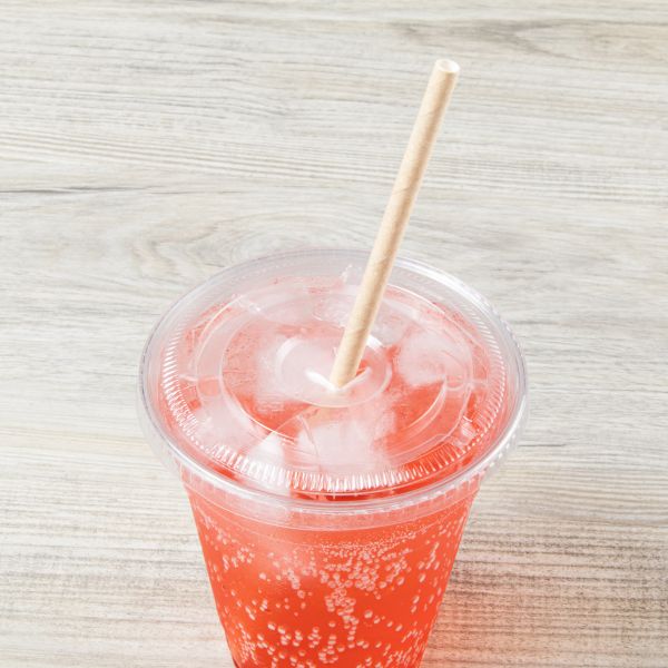 Wholesale 7.75" Eco-Friendly Paper Jumbo Straw, Paper Wrapped - Kraft 2,000 ct