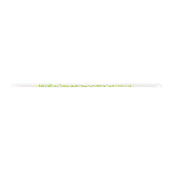 Wholesale 10.25" Eco-Friendly Paper Jumbo Straw, Paper Wrapped - Kraft 1,200 ct