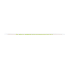 Wholesale 10.25" Eco-Friendly Paper Jumbo Straw, Paper Wrapped - Kraft 1,200 ct