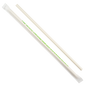 Wholesale 9" Jumbo Eco-Friendly Paper Straw Wrapped - White -1,200 ct