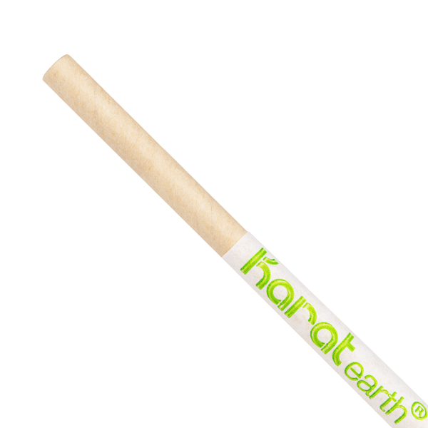 Wholesale 10.25" Eco-Friendly Giant Paper Straw, Paper Wrapped - Kraft 1,200 ct