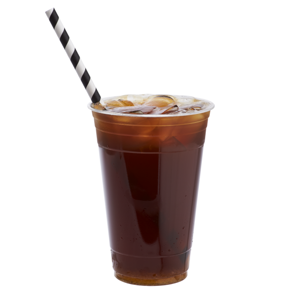 Wholesale 9" Eco-Friendly Giant Paper Straw Wrapped - Black/White - 1,200 ct