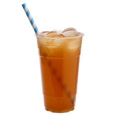 Wholesale 9" Eco-Friendly Giant Paper Straw Wrapped - Blue/White - 1,200 ct