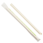 Wholesale 9" Colossal Paper Straw Wrapped Diagonal Cut White - 1,600 ct