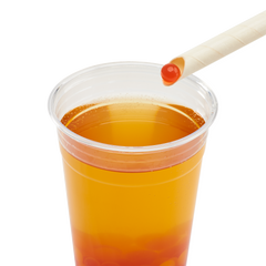 Wholesale 9" Colossal Paper Straw Wrapped Diagonal Cut White - 1,600 ct