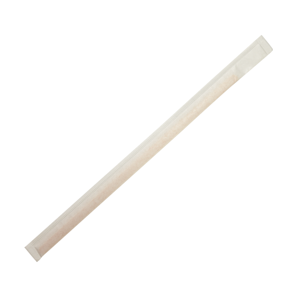 Wholesale Wooden 7.5" Eco-Friendly Coffee Stirrer (Paper Wrapped) - 5,000 ct