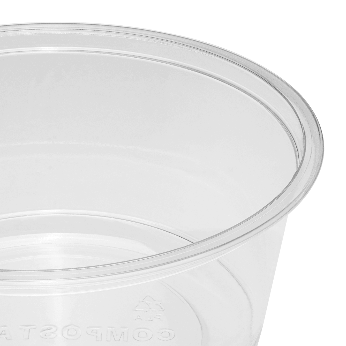 Wholesale 12oz Eco-Friendly PLA Round Deli Container - 500 ct