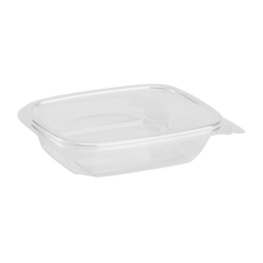 Wholesale 8oz PLA Hinged Deli Container - 200 ct