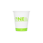 Wholesale 8oz Eco-Friendly Paper Hot Cups - One Cup, One Earth (80mm) - 1,000 ct