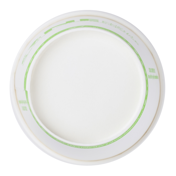 Wholesale 8oz Eco-Friendly Paper Hot Cups - One Cup, One Earth (80mm) - 1,000 ct