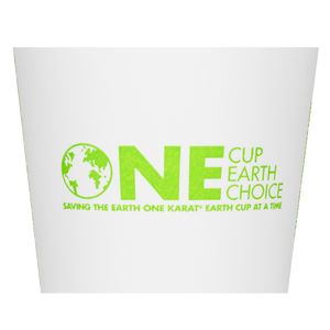 Wholesale 10oz Eco-Friendly Paper Hot Cups - One Cup, One Earth (90mm) - 1,000 ct