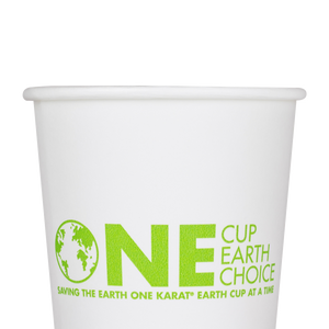 Wholesale 16oz Eco-Friendly Paper Hot Cups - One Cup, One Earth (90mm) - 1,000 ct