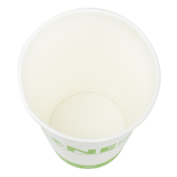 Wholesale 16oz Eco-Friendly Paper Hot Cups - One Cup, One Earth (90mm) - 1,000 ct