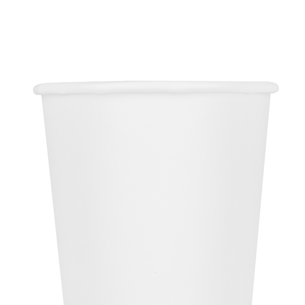 Wholesale 16oz Eco-Friendly Paper Hot Cups - White (90mm) - 1,000 ct