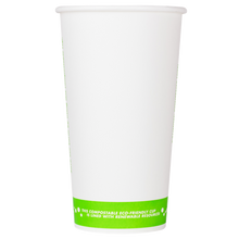 Load image into Gallery viewer, Wholesale 20oz Eco-Friendly Paper Hot Cups - One Cup, One Earth (90mm) - 600 ct
