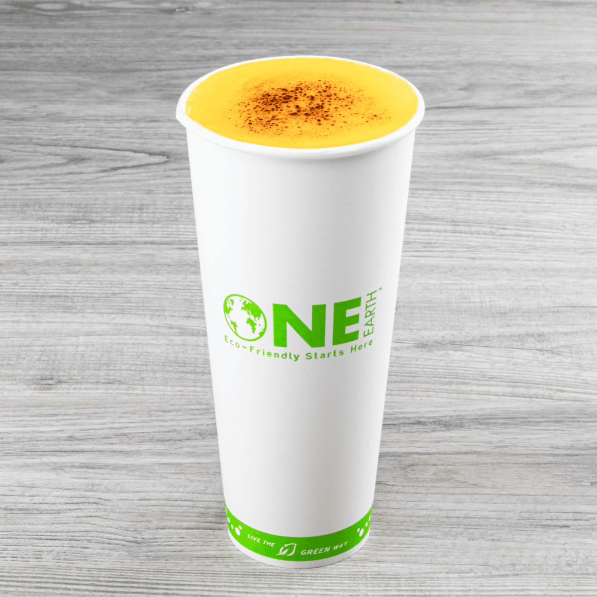 Wholesale 24oz Eco-Friendly Paper Hot Cups - One Cup, One Earth 90mm - 500 ct