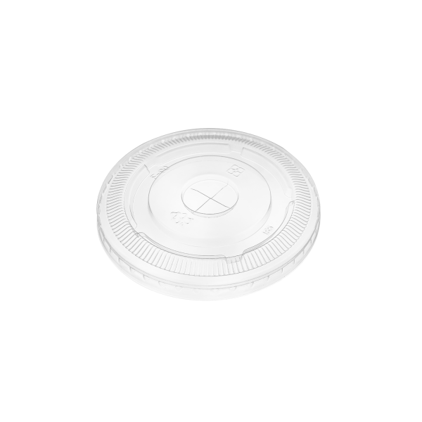 Wholesale Plastic Flat Lids (90mm) - 1,000 ct