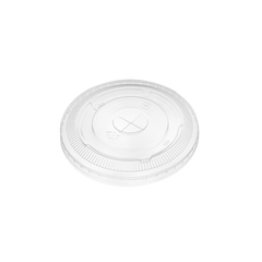 Wholesale Plastic Flat Lids (90mm) - 1,000 ct