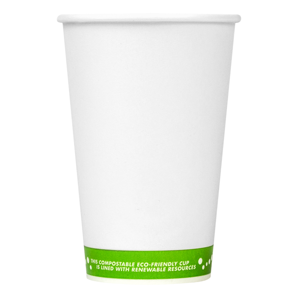 Wholesale 16oz Eco-Friendly Paper Cold Cups - One Cup, One Earth - 90mm - 1,000 ct