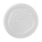 Wholesale 12-16 oz Compostable Flat Lids (114.6mm) - 500 ct