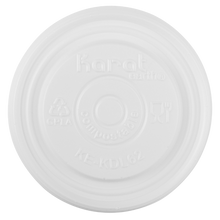 Load image into Gallery viewer, Wholesale Compostable Flat Lid for 2 oz Eco-Friendly Paper Portion Cup - 2,000 ct
