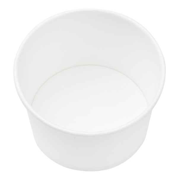Wholesale 4 oz Eco-Friendly White Ice Cream Paper Cups (75.3mm) - 1,000 ct