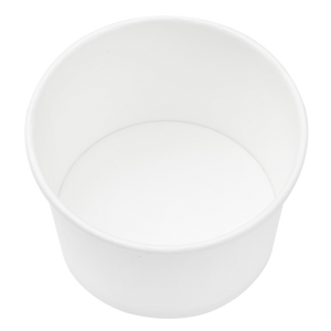 Wholesale 4 oz Eco-Friendly White Ice Cream Paper Cups (75.3mm) - 1,000 ct