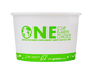 Wholesale 8 oz Eco-friendly Earth Print Ice Cream Paper Cups (90.8mm) - 1,000 ct