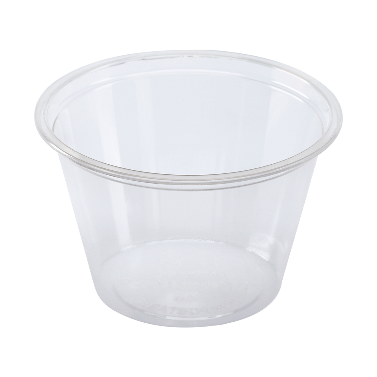 Wholesale 4 oz. PLA Portion Cups - Clear - 2,000 ct