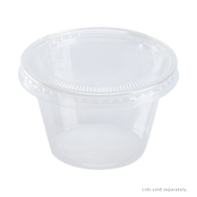 Load image into Gallery viewer, Wholesale 4 oz. PLA Portion Cups - Clear - 2,000 ct
