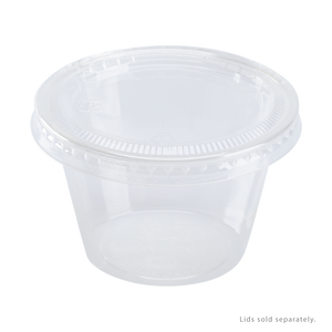 Wholesale 4 oz. PLA Portion Cups - Clear - 2,000 ct